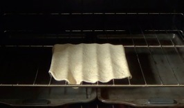 pita in the oven