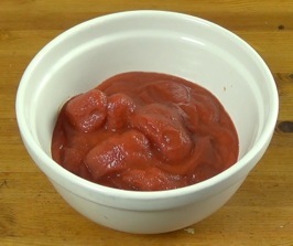 tomatoes in mixing bowl