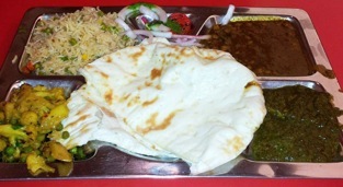 vegetarian thali
