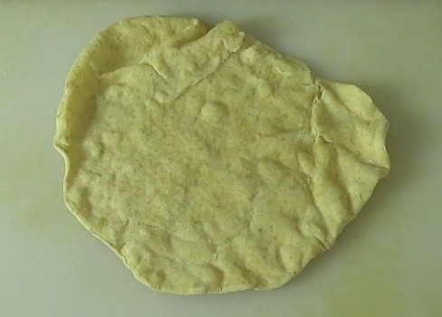 pita bread, ready for assembly
