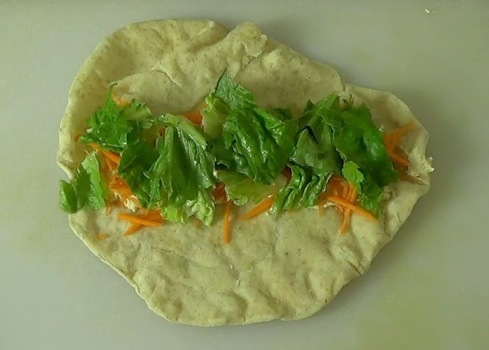 romaine added on top