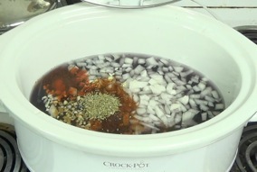 slow cooker ingredients for beans