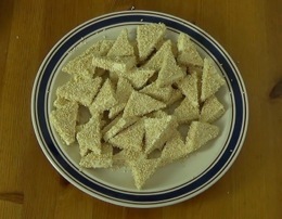 tofu ready for frying