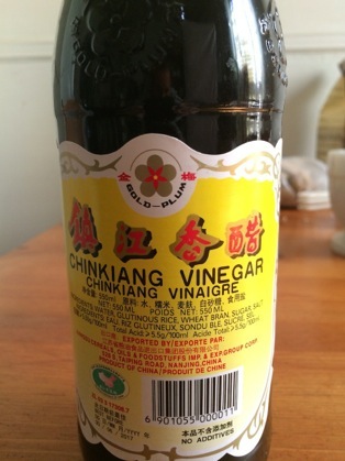 Chinkiang or Black Vinegar