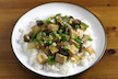 Spicy Tofu-Mushroom Stirfry