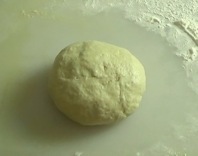 dough with coconut oil mixed in